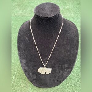 Silver necklace